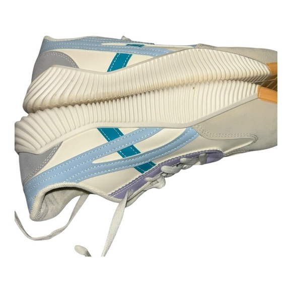 DF DE FLORANCE Cloudea™ women’s Sneakers Size 9.5 blue purple tan white - Picture 9 of 12